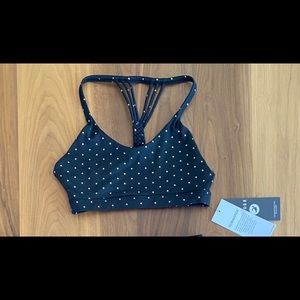 Glyder Formaflex Black + Rose Gold Sports Bra